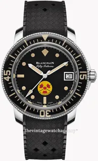 Blancpain Fifty Fathoms 5008D-1130-B64A 40.5mm Stainless steel Black