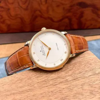 Blancpain Villeret 6033-3642-55 38mm Red gold White