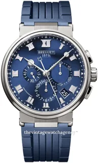 Breguet Marine 5527TI/Y1/5WV 42.5mm Titanium Blue