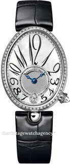 Breguet Reine de Naples 8918BB58964D00D3L 28.45mm 18 carat white gold White