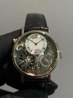 Breguet Tradition 7067bb/g1/9w6 41mm White gold Silver and Gray