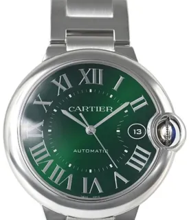 Cartier Ballon Bleu WSBB0071 40mm Steel Green