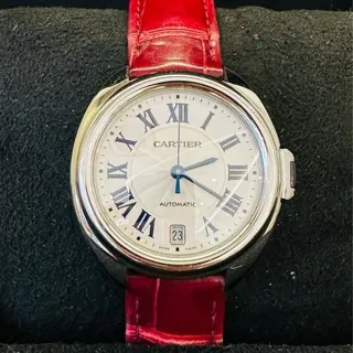 Cartier Clé de Cartier WSCL0017 35mm Steel Silver