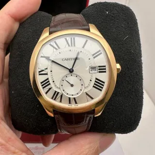 Cartier Drive de Cartier WGNM0003 40mm Rose gold Silver