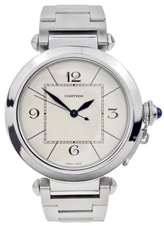 Cartier Pasha 2730 42mm Steel Silver