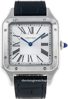 Cartier Santos Dumont WSSA0022 31.4mm Stainless steel Silver