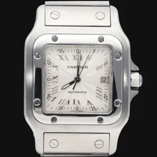 Cartier Santos Galbée W20040D6 Stainless steel Silver