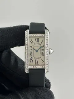 Cartier Tank Américaine WB707331 White gold Silver