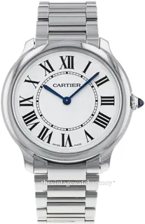 Cartier Ronde Must WSRN0034 Stainless steel Silver