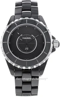 Chanel J12 H3828 33mm Ceramic Black