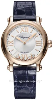 Chopard Happy Sport 275378-5001 18k rose gold Silver