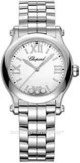 Chopard Happy Sport 278590-3002 brushed/polished steel White