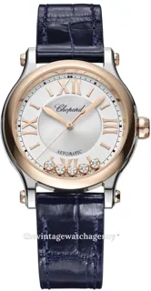 Chopard Happy Sport 278608-6001 brushed/polished steel Silver