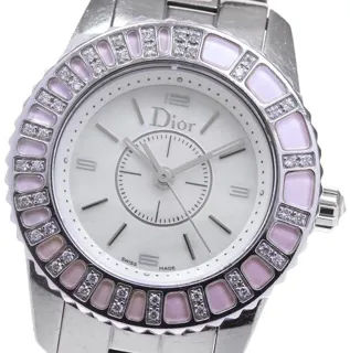 Dior Christal CD112111 29mm Stainless steel White