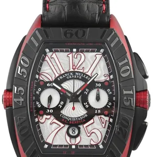 Franck Muller Conquistador GPG 9900CCGP BEN 48mm Titanium Silver