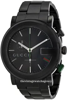 Gucci G-Chrono YA101331 black steel Black