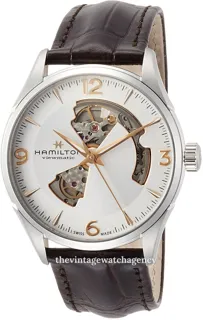 Hamilton Jazzmaster Open Heart H32705551 Stainless steel Silver