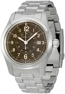 Hamilton Khaki Field H70605193 Stainless steel Brown