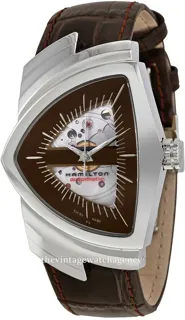 Hamilton Ventura H24515591 38mm Stainless steel Brown