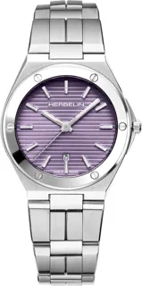 Herbelin Cap Carmarat Ladies 14545B111 33mm Steel Purple