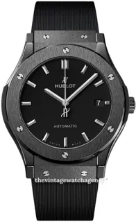 Hublot Classic Fusion 45, 42, 38, 33  511.CM.1171.RX Ceramic Black