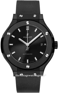 Hublot Classic Fusion 45, 42, 38, 33  565.CM.1470.RX Black ceramic Black