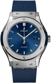 Hublot Classic Fusion Blue 542.NX.7170.RX Titanium Blue