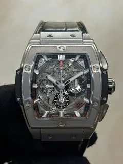 Hublot Spirit of Big Bang 601.NX.0173.LR 45mm Titanium Skeletonized