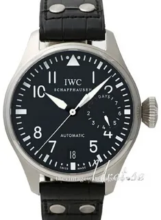 IWC Big Pilot IW500401 Stainless steel Black