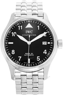 IWC Pilot IW3253-12 Stainless steel Black