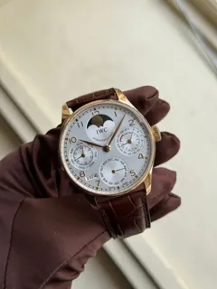 IWC Portugieser IW502213 Rose gold Silver