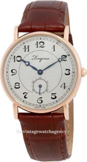 Longines Heritage L4.767.8.73.2 Rose gold White