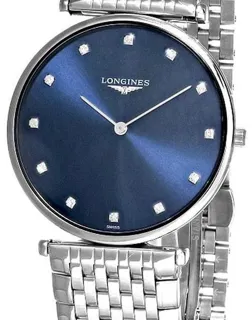 Longines La Grande Classique L4755497C / L47554976 / L4.755.4.97.6 36mm Stainless steel Blue