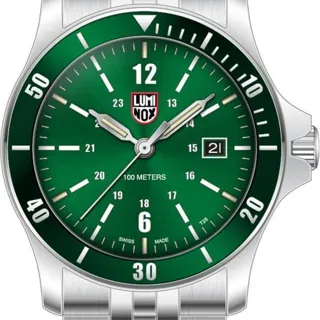 Luminox XS.0917 42mm Steel Green