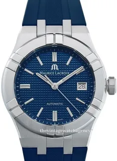 Maurice Lacroix AIKON AI6007-SS000-430-4 Stainless steel Blue