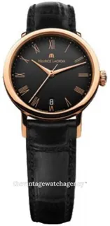 Maurice Lacroix Les Classiques LC6013-PG101-310 18k rose gold Black