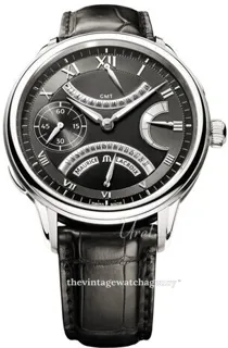 Maurice Lacroix Masterpiece Double Retrograde MP7218-SS001-310 Stainless steel Black