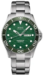 Mido Ocean Star M042.430.11.091.00 42.5mm Stainless steel Green