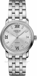 Montblanc Tradition 127773 32mm brushed/polished steel Silver