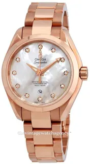 Omega Aqua Terra 231.50.34.20.55.001 Rose gold