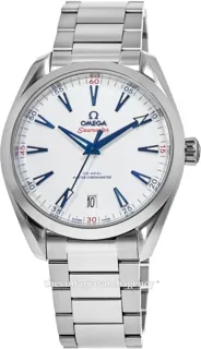 Omega Aqua Terra 522.10.41.21.04.001 Stainless steel White