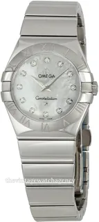 Omega Constellation 123.10.27.60.55.002 Stainless steel White