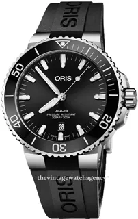 Oris Aquis 01 733 7730 4134-07 4 24 64EB Stainless steel Black