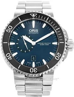 Oris Aquis 01 743 7673 4135-07 8 26 01PEB Ceramic and Stainless steel Blue