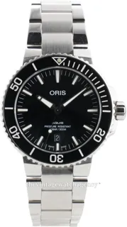 Oris Aquis Date 01 733 7730 4134-07 8 24 05PEB Stainless steel Black