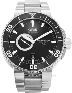 Oris Aquis Titan 01 743 7664 7154-07 8 26 75PEB Ceramic and Titanium Black