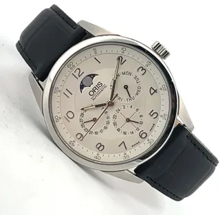 Oris Artelier Complication 7516 40mm Steel White