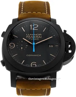 Panerai Luminor 1950 3 Days Chrono Fly PAM 00580 Ceramic Black