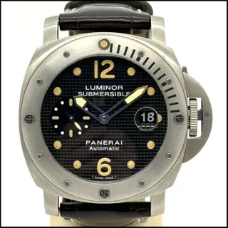 Panerai Submersible PAM 00025 44mm Titanium Black