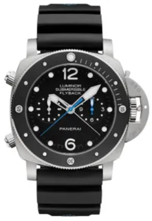 Panerai Submersible PAM 00615 47mm Titanium Black